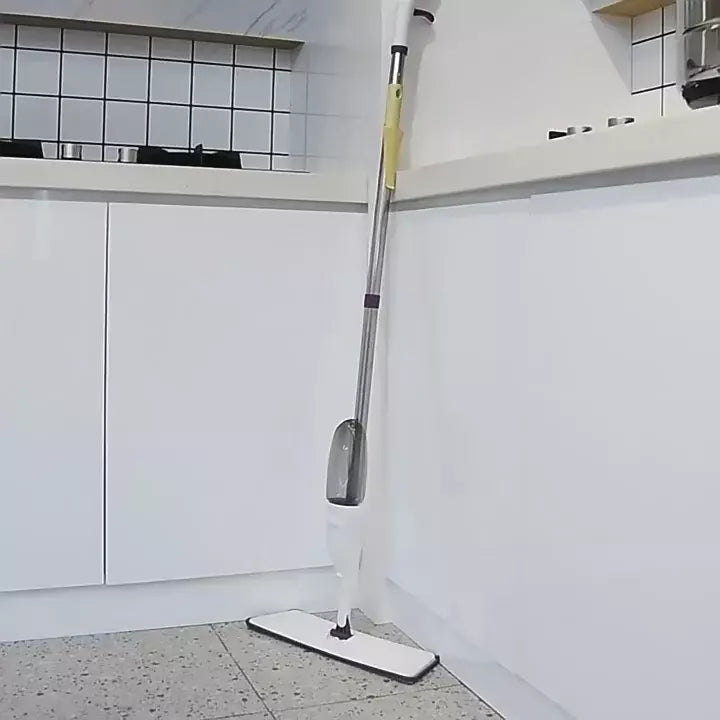Magic Spray Mop | Microfiber Floor Cleaner + FREE Soap Holder