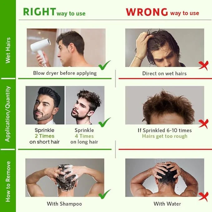 Caviii Hair Volume Powder for high-volume hairstyle