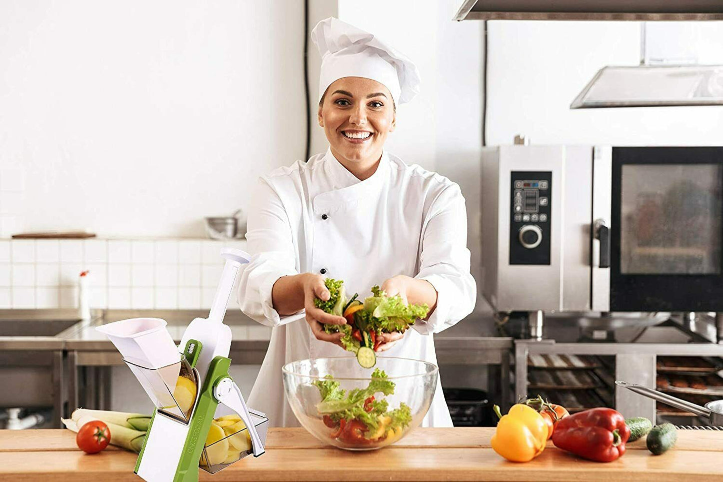 4 in 1 adjustable vegetable cutter chopper kitchen slicer shredder
