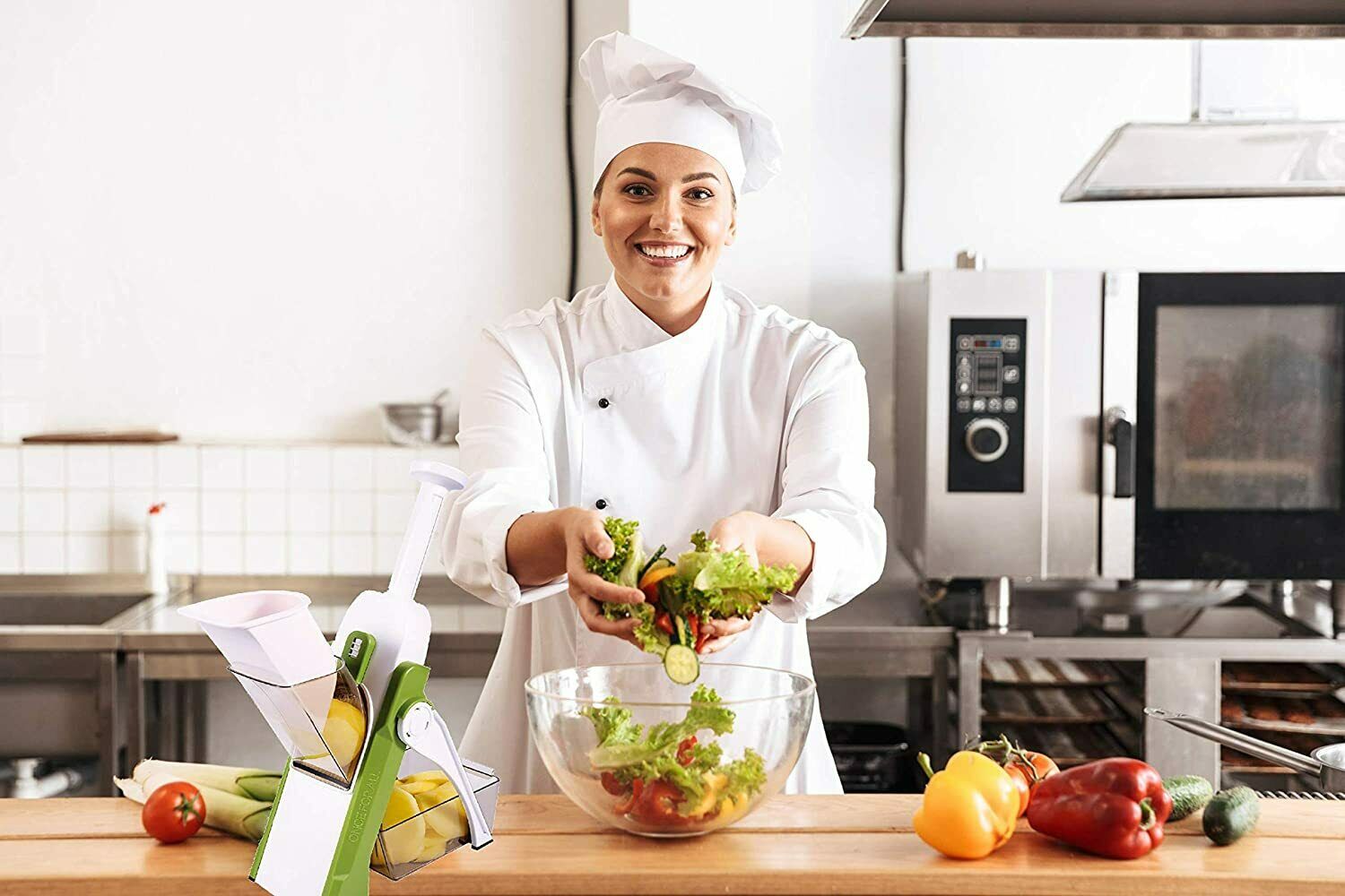 4 in 1 adjustable vegetable cutter chopper kitchen slicer shredder