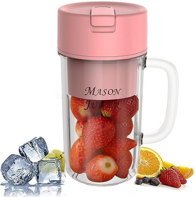 Portable Mini Blender Juicer Cup | Rechargeable USB Smoothie Maker