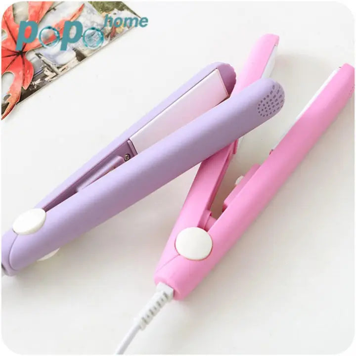 Mini Portable Hair Straightener | Compact Travel Hair Styling Tool
