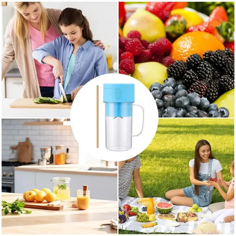 portable mini blender juicer cup rechargeable smoothie maker