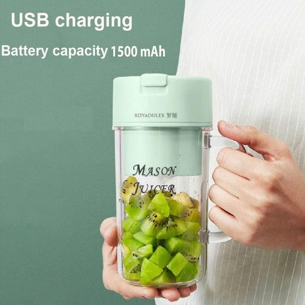Portable Mini Blender Juicer Cup | Rechargeable USB Smoothie Maker