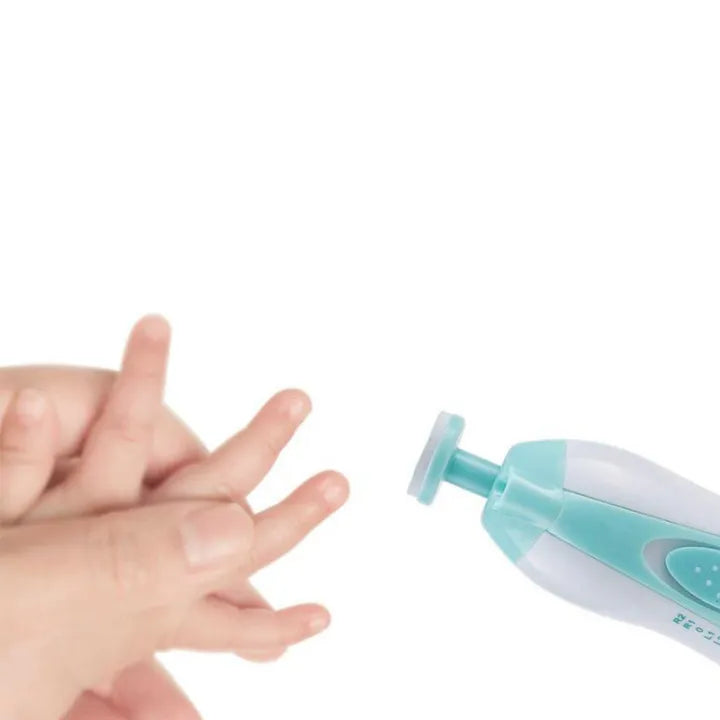 Baby Electric Nail Trimmer with LED Light | Safe Nail Clipper for Infants