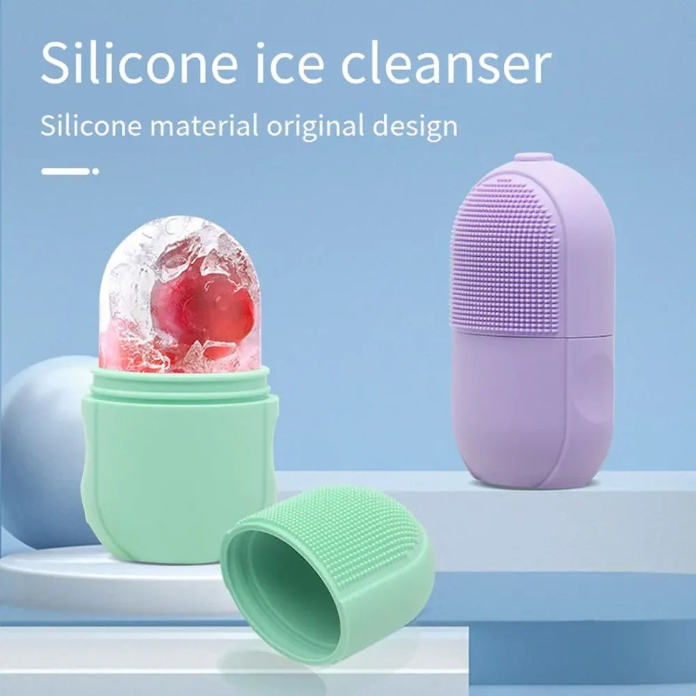 Ice Roller Facial Massager | Cooling Skin Care Tool for Face & Eyes