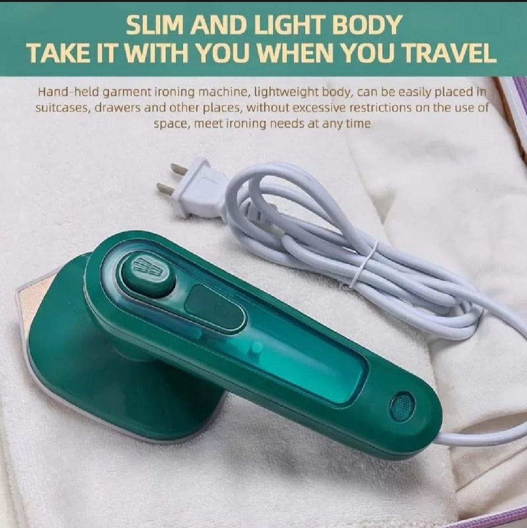 Portable Steam Iron | Handheld Garment Steamer for Clothes