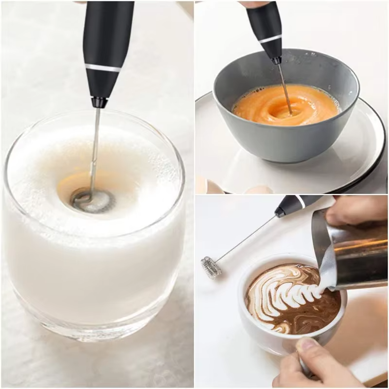 Rechargeable Milk Frother | Electric Coffee Beater for Latte & Cappuccino