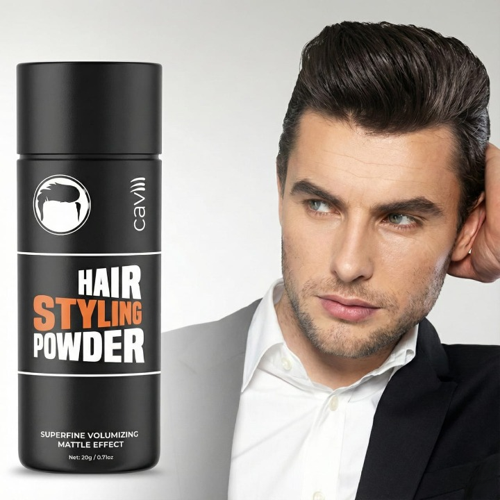 Caviii Hair Volume Powder 20g for instant hair volume and texture