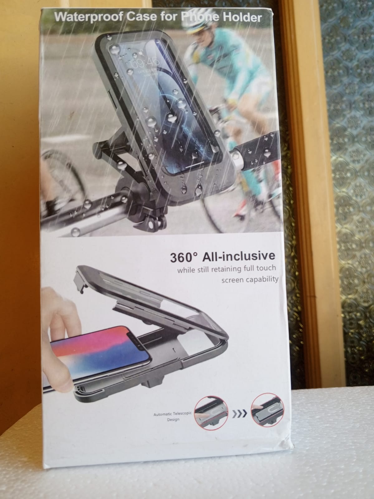 Waterproof Bike Phone Holder | Touch Screen Handlebar Mobile Mount