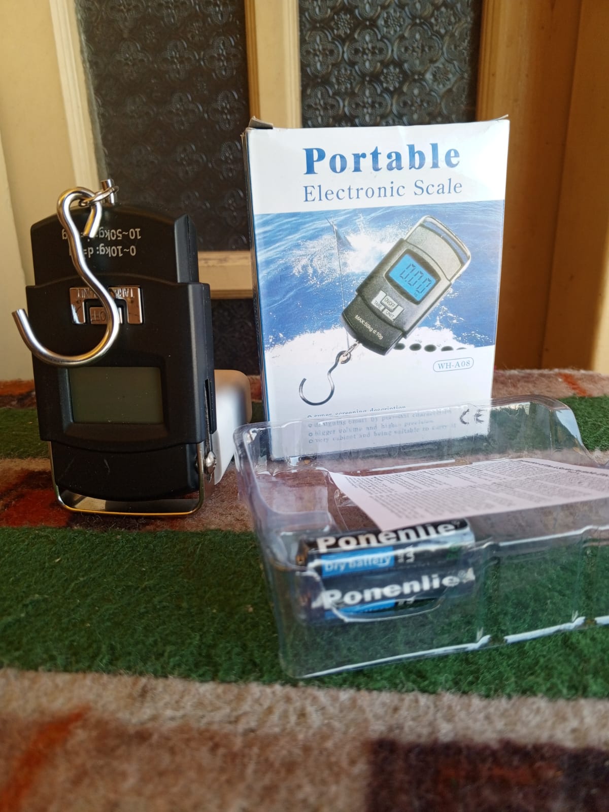 50KG Digital Hanging Scale | Portable Electronic Weight Checker