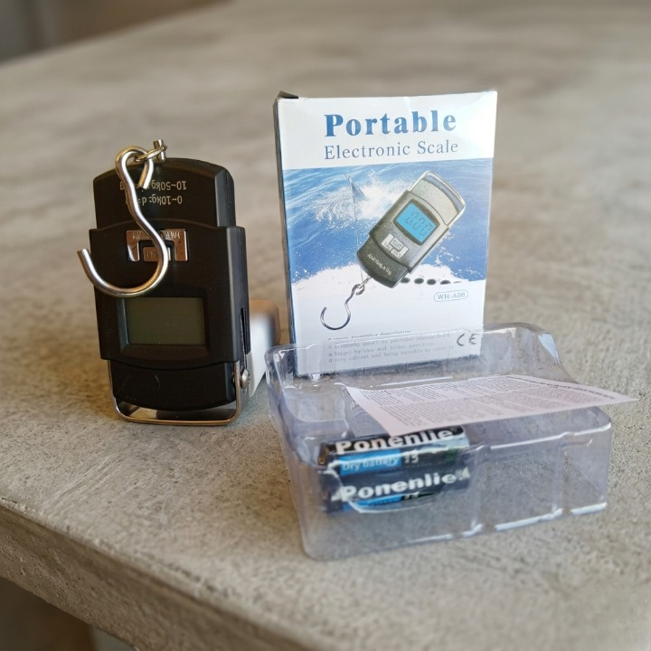 50KG Digital Hanging Scale | Portable Electronic Weight Checker