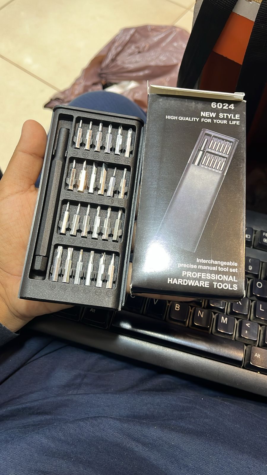 24-in-1 Precision Screwdriver Tool Kit | Mini Repair Set for Electronics