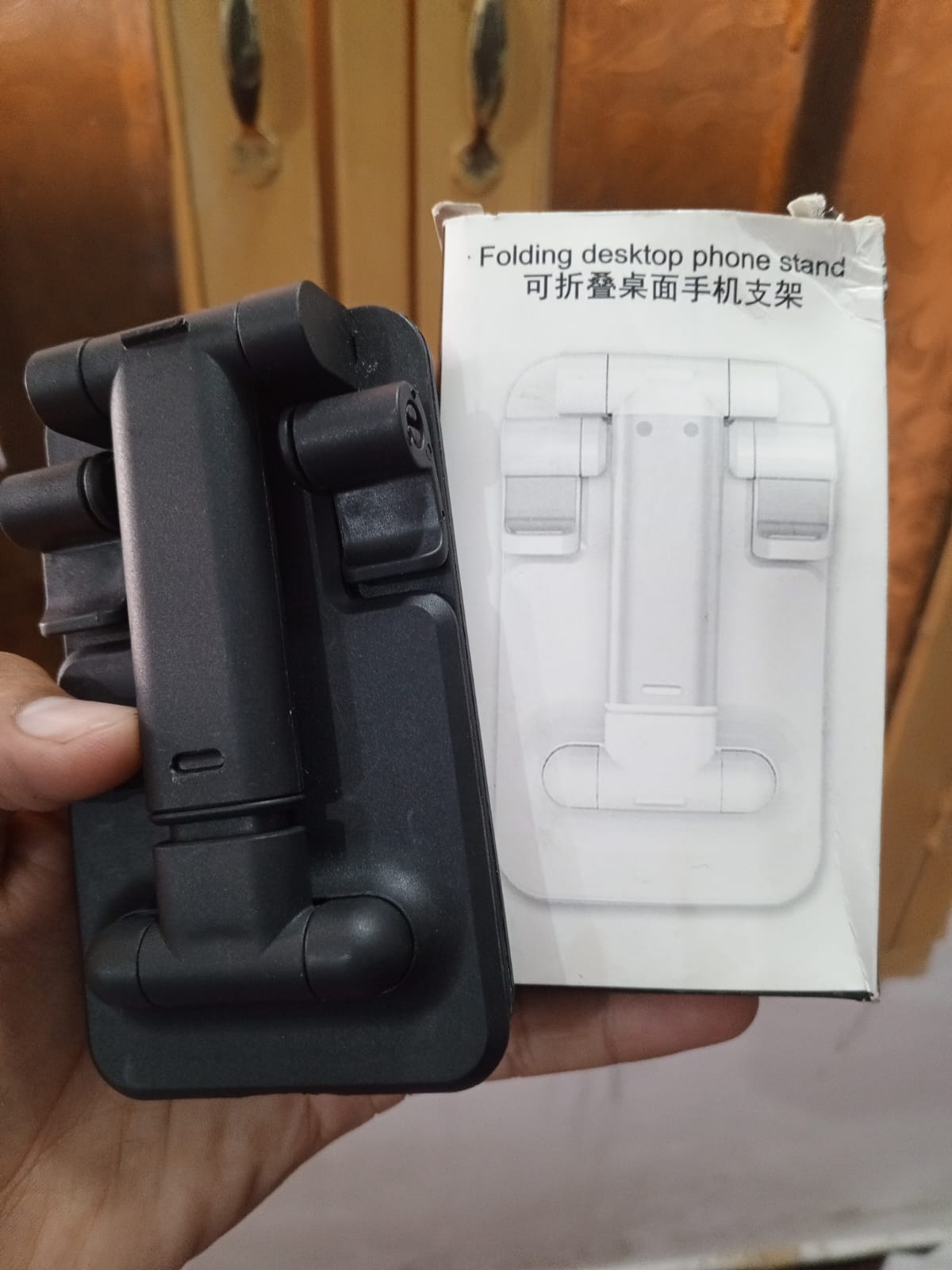 Foldable Adjustable Phone & Tablet Stand | Desktop Mobile Holder