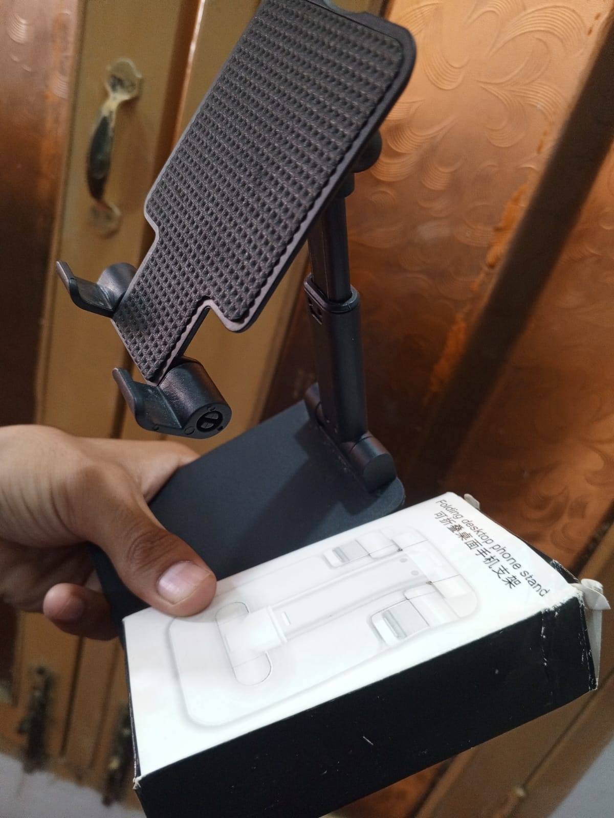 Foldable Adjustable Phone & Tablet Stand | Desktop Mobile Holder