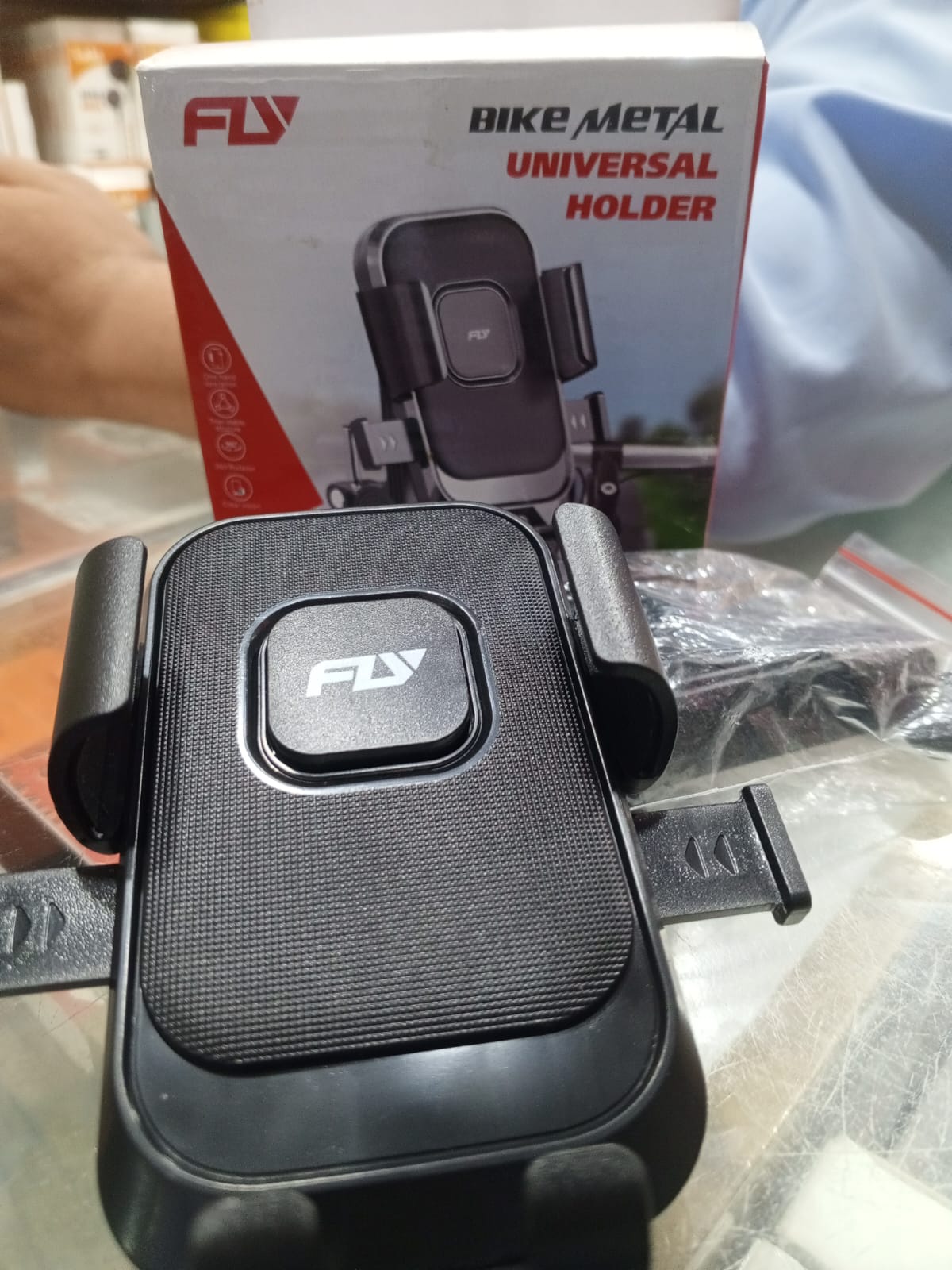 360° Adjustable Bike & Motorcycle Phone Mount | Universal Handlebar Mobile Holder