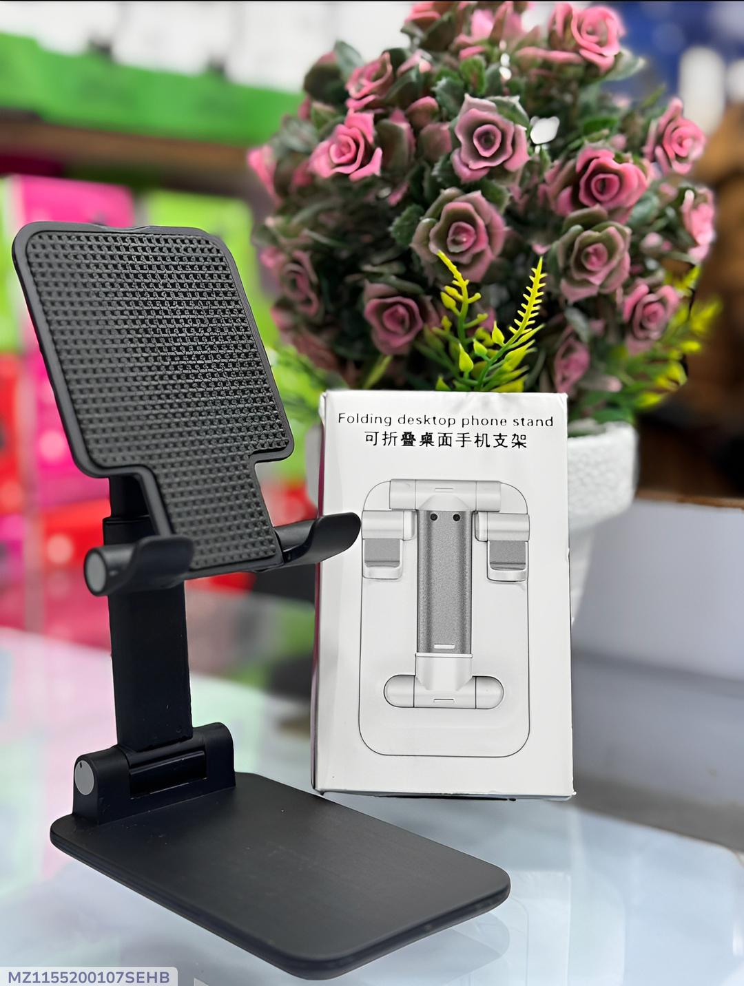 Foldable Adjustable Phone & Tablet Stand | Desktop Mobile Holder