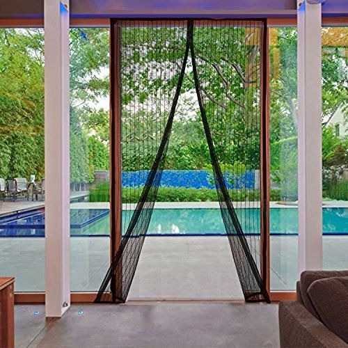 Magnetic Mosquito Mesh Door Curtain | Automatic Closing Insect Screen