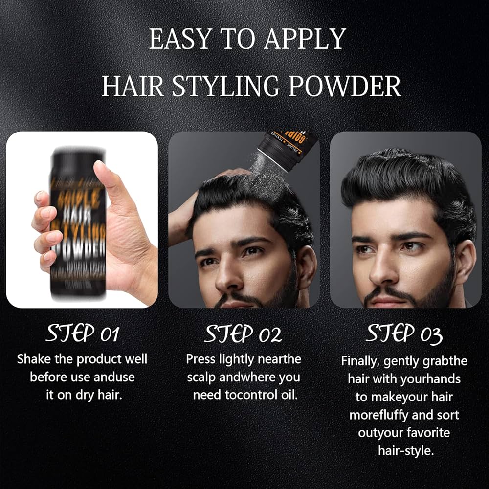 Easy application of Caviii Hair Volume Powder 20g